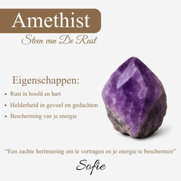 Sofies Ateliér Amethist Náhrdelník 