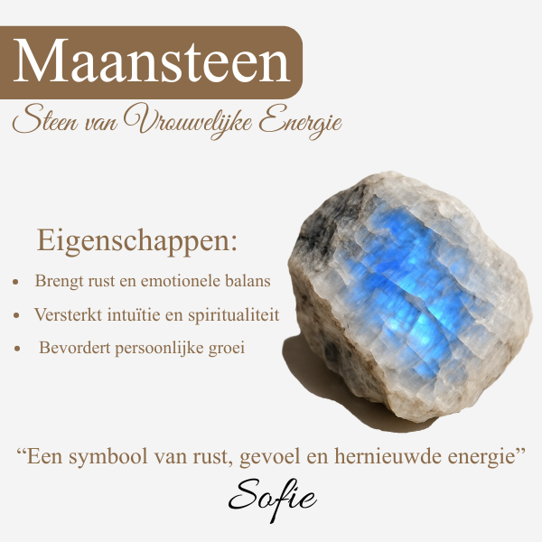 Maansteen sova náhrdelník 
