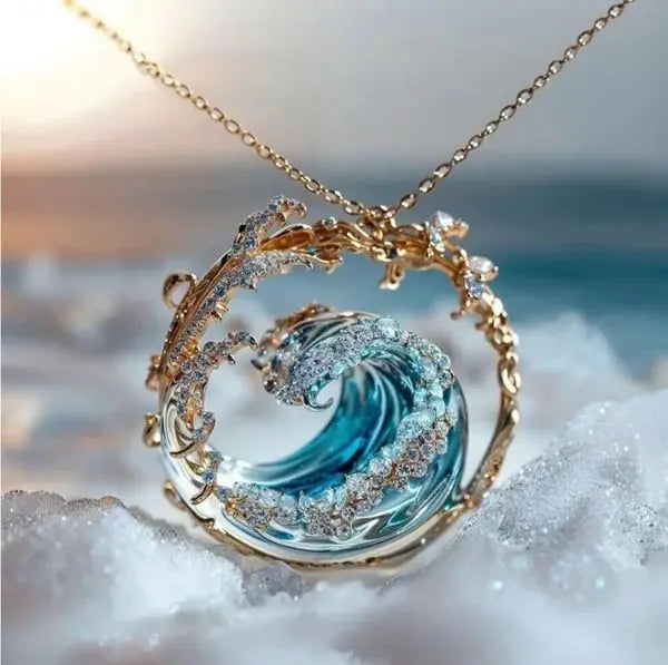 Náhrdelník s príveskom „Sľub oceánu“
